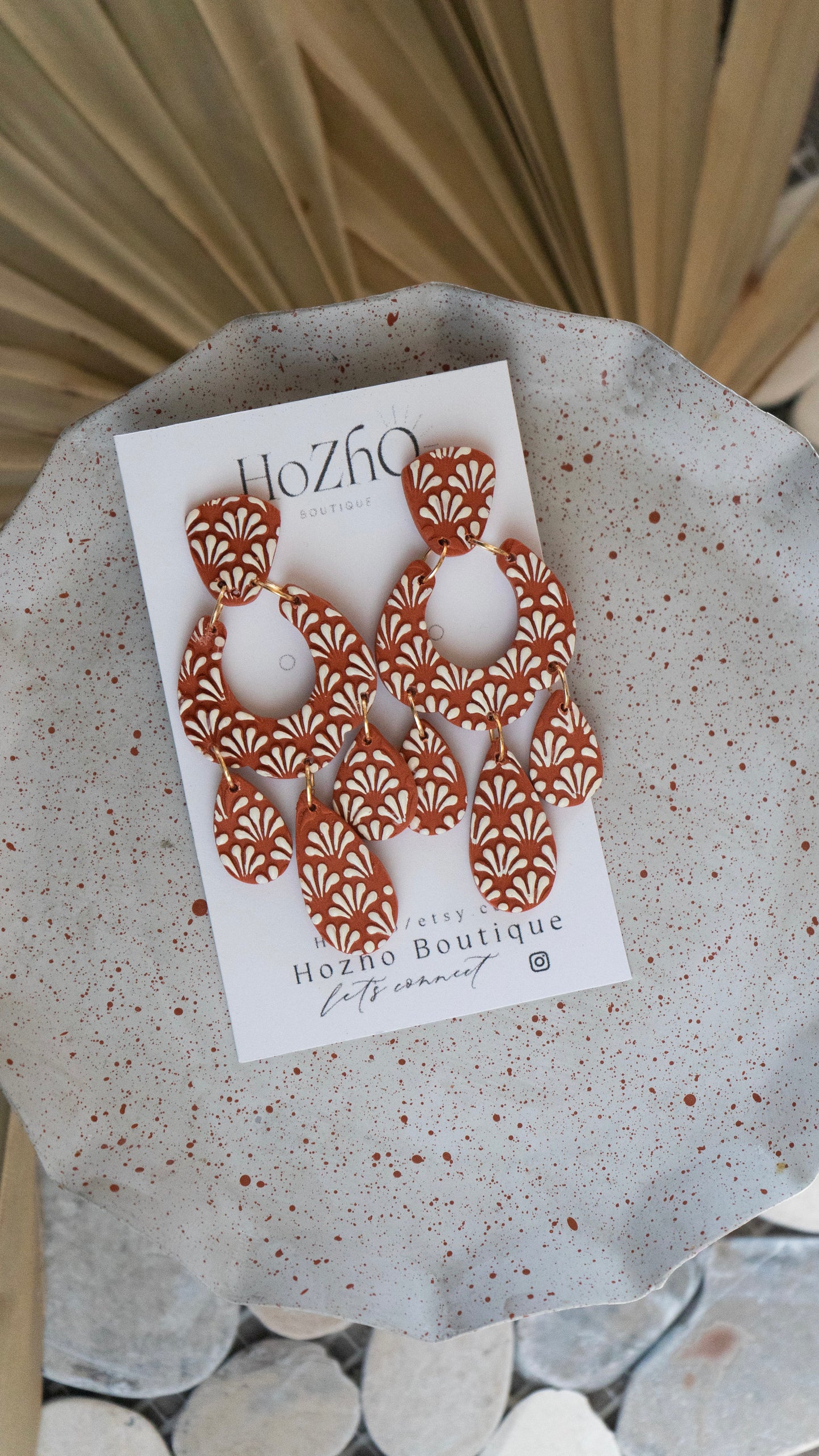 SOLA DE VEGA earrings | clay earrings | talavera | summer | Mexican | bridal |