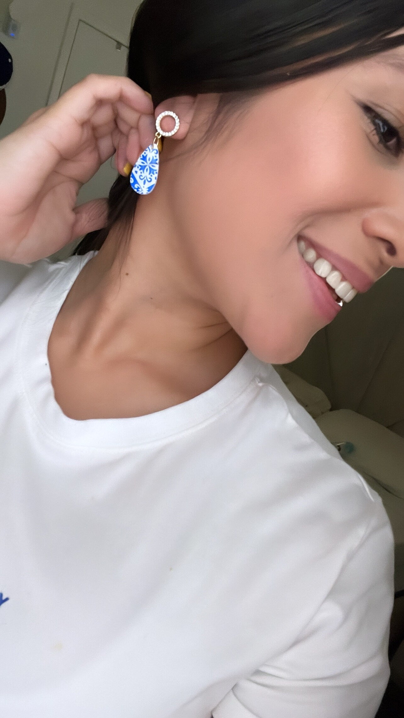 VILLA earrings | clay earrings | clay | bridal | for her | handmade