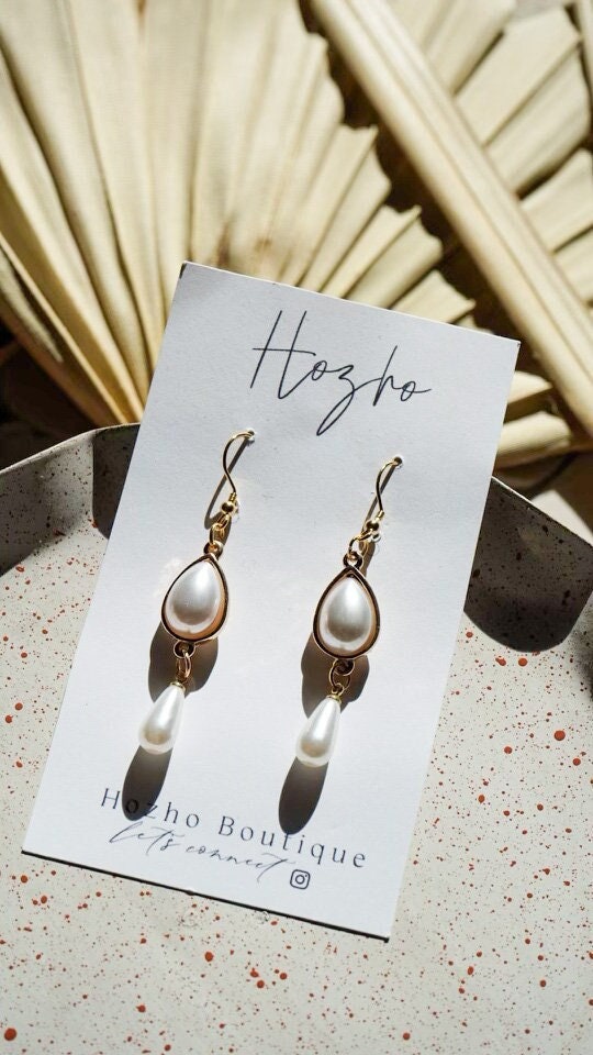 ALLAN earrings | wedding | bridal earrings | for her |