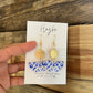 Cata earrings / clay earrings / talavera / clay / summer