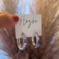 CATERINA hoop earrings | clay earrings | handmade | summer | talavera | amalfi | santorini