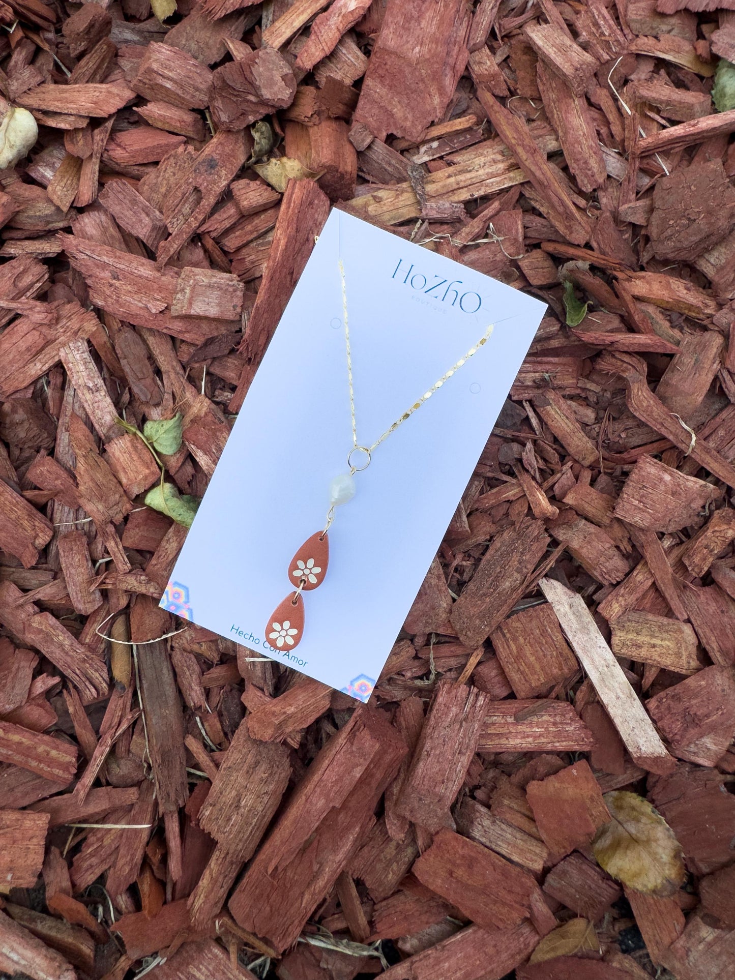 SALOME necklace  | clay  | handmade | terracota | mexican | gift | talavera | bridal