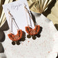 MAGDALENA earrings /papel picado/ Mexican inspired/barro/Talavera