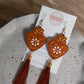 ZAACHILA earrings | clay earrings | bridal | mexican inspired | oaxaca | talavera | summer | handmade | cultura