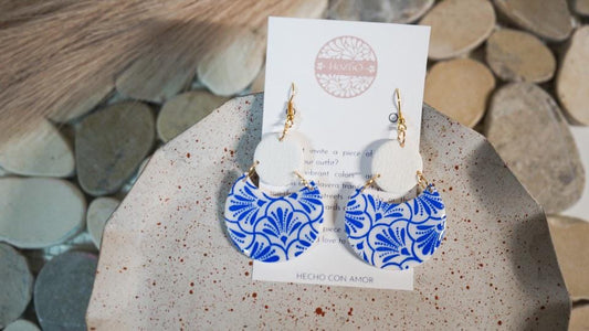 TEHUACAN earrings | clay earrings | handmade | clay earrings | summer | talavera
