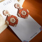 Flores De Barro  earrings.| talavera | barro | mexican | clay | mexican