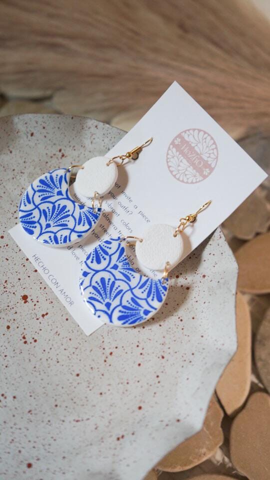 TEHUACAN earrings | clay earrings | handmade | clay earrings | summer | talavera