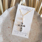 TALAVERA CROSS necklace | clay | handmade | talavera | mexican inspired | bridal | cross