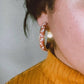 TEOTITLÁN earrings | hoops| talavera | barro | clay | weddings | mexican | mexican inspired | oaxaca
