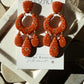 ADELA earrings | cazuelas mexicanas | Mexican barro| Mexico inspired | handmade |talavera | clay | bohemian