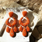 ADELA earrings | cazuelas mexicanas | Mexican barro| Mexico inspired | handmade |talavera | clay | bohemian