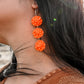 FLORECITAS DE CEMPASUCHIL earrings