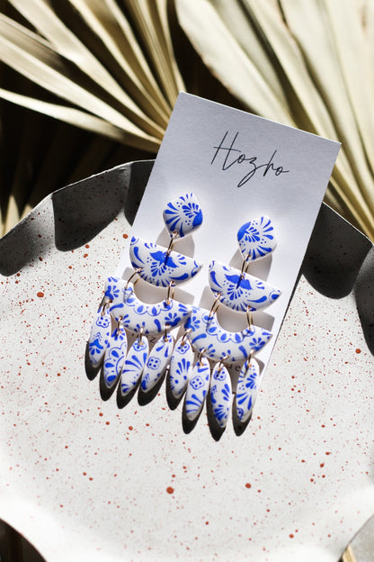 Riviera Maya earrings | summer | clay earrings | clay | handmade | tulum | bridal earrings