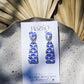 Tlaxcala earrings | clay earrings | talavera | mexicsn talavera inspired | bridal