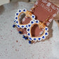 QUERETARO earrings | clay earrings | talavera | summer| handmade | mexican | azul | bridal |