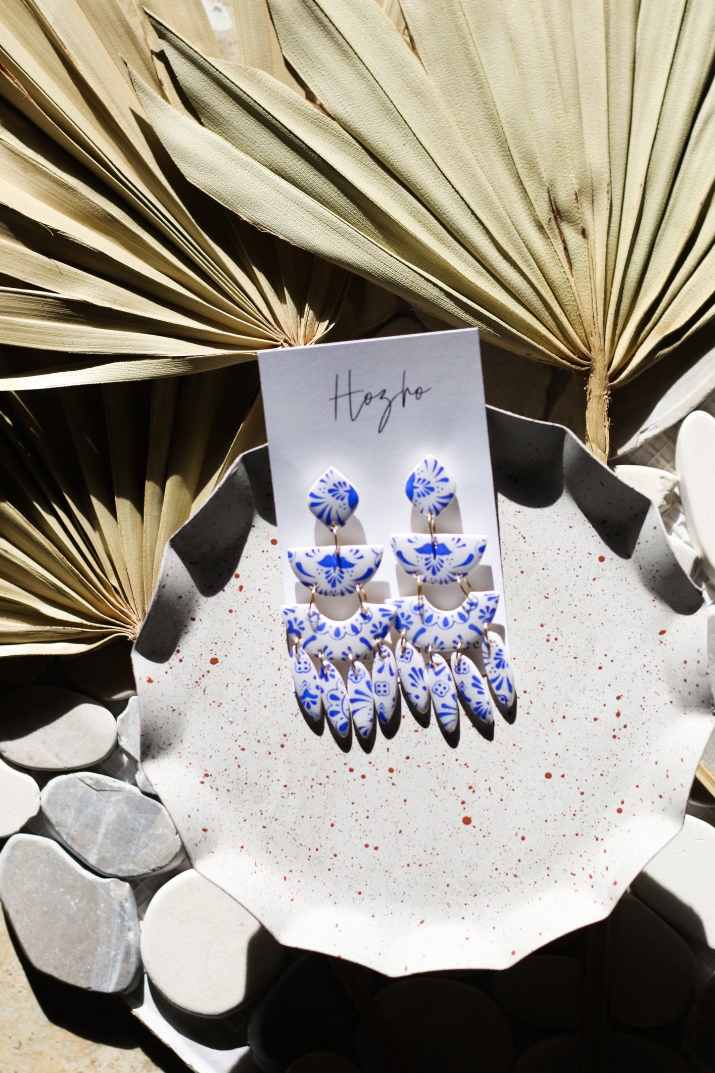 Riviera Maya earrings | summer | clay earrings | clay | handmade | tulum | bridal earrings