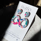 ZAMADI earrings | clay earrings | handmade | for her | clay | huichol | mexican | talavera