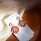 Flores De Barro  earrings.| talavera | barro | mexican | clay | mexican