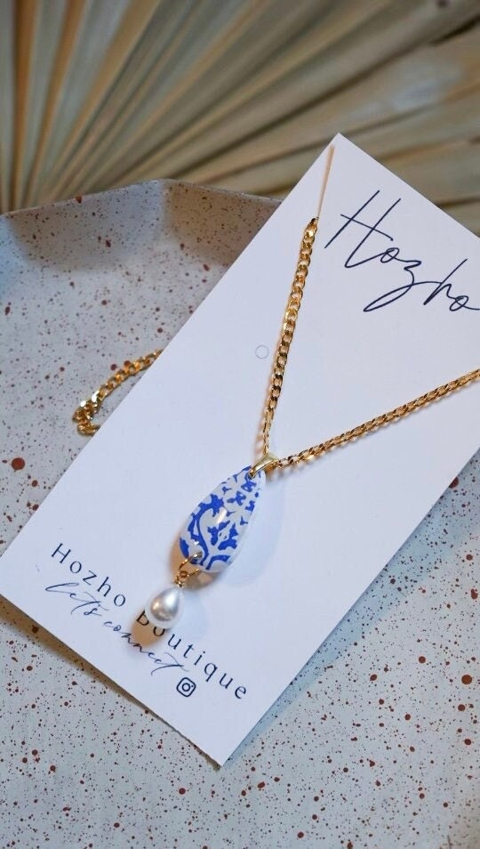 SALERNO necklace |clay |amalfi coast | summer