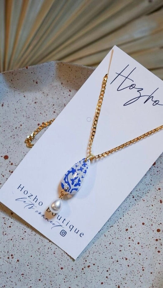 SALERNO necklace |clay |amalfi coast | summer