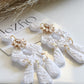 ROSIE bridal earrings | earrings | bridal | boho | handmade | clay earrings