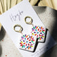 HUICHOL earrings | inspired | clay earrings | handmade | mexican | mexico | bridal | talavera