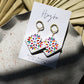 HUICHOL earrings | inspired | clay earrings | handmade | mexican | mexico | bridal | talavera