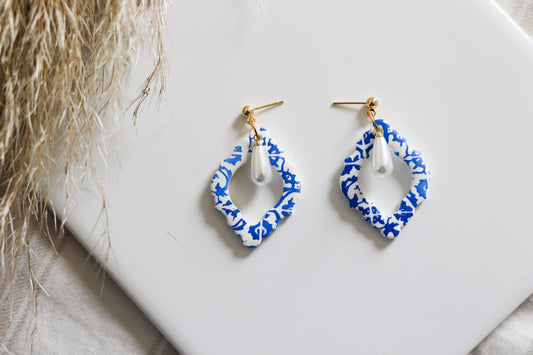 STARLA earrings / handmade / clay / spring / bohemian