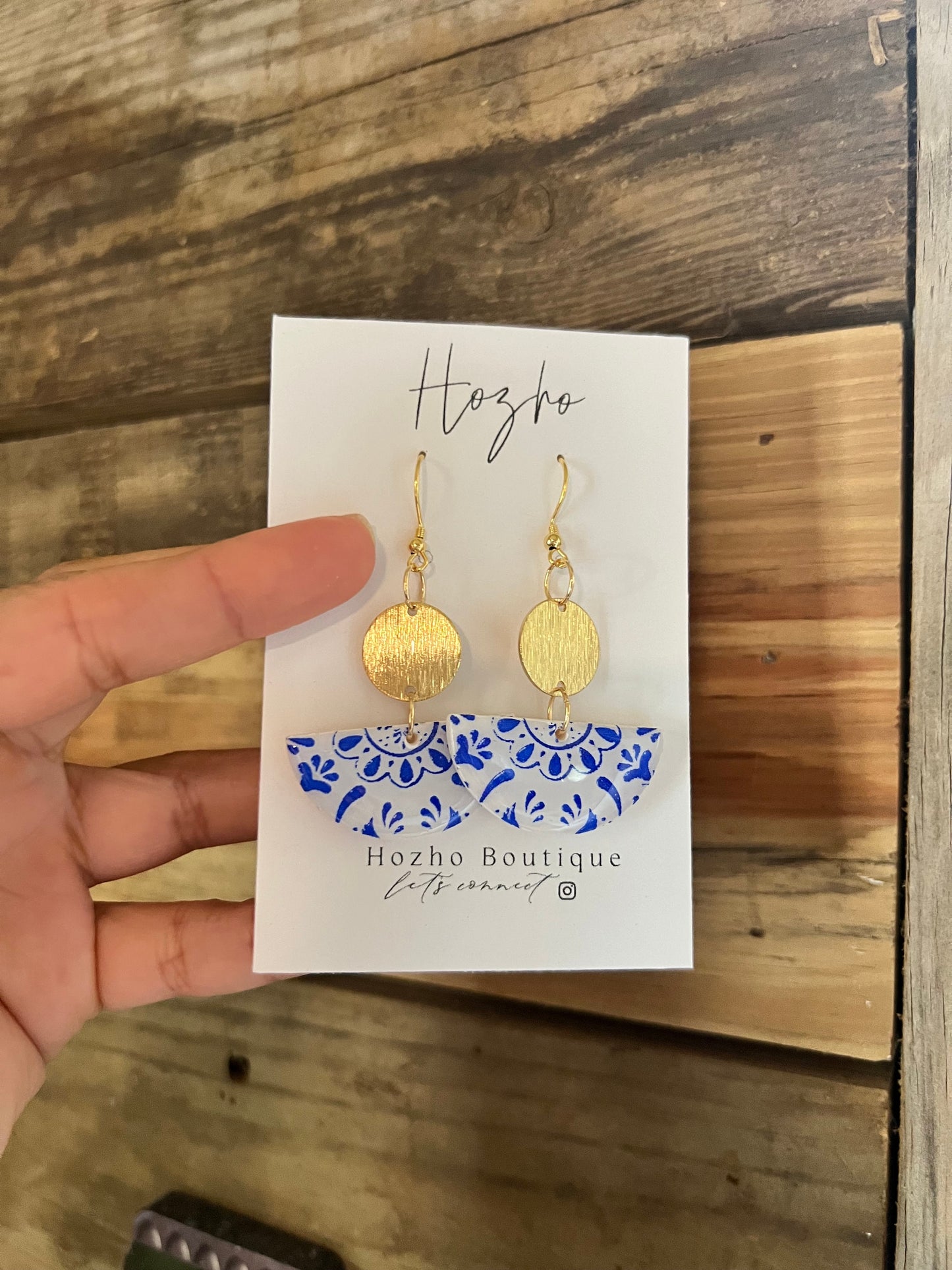 Cata earrings / clay earrings / talavera / clay / summer