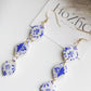 ARANZA earrings | talavera poblana | inspired | pottery poblana | handmade | spring